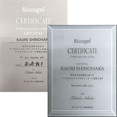 リッカジェルクリスタルメンター